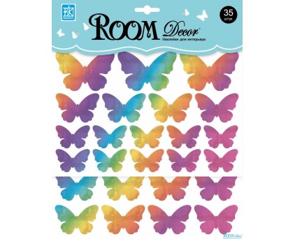 RKA 3310 (радужные бабочки) 2 листа